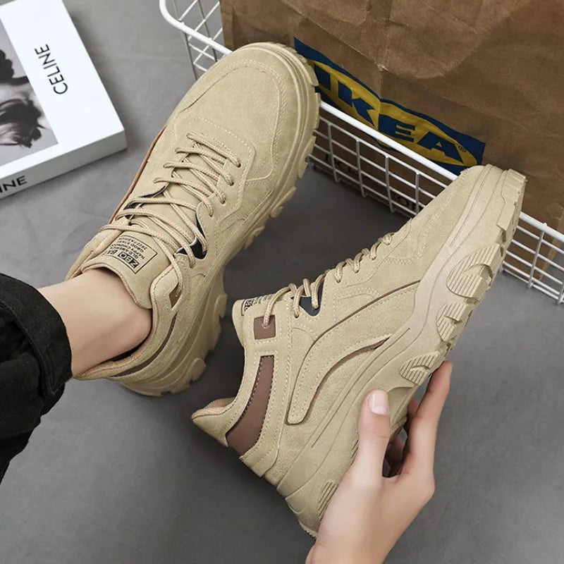 Des baskets élégantes pour hommes avec une plateforme