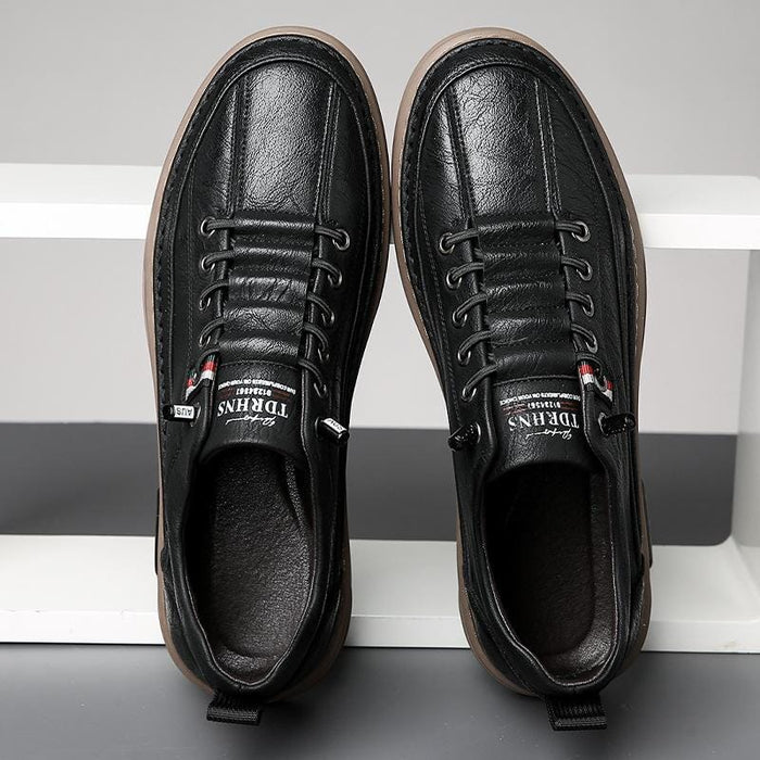 Baskets décontractées en cuir véritable Vinny