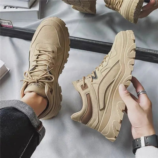 Des baskets élégantes pour hommes avec une plateforme